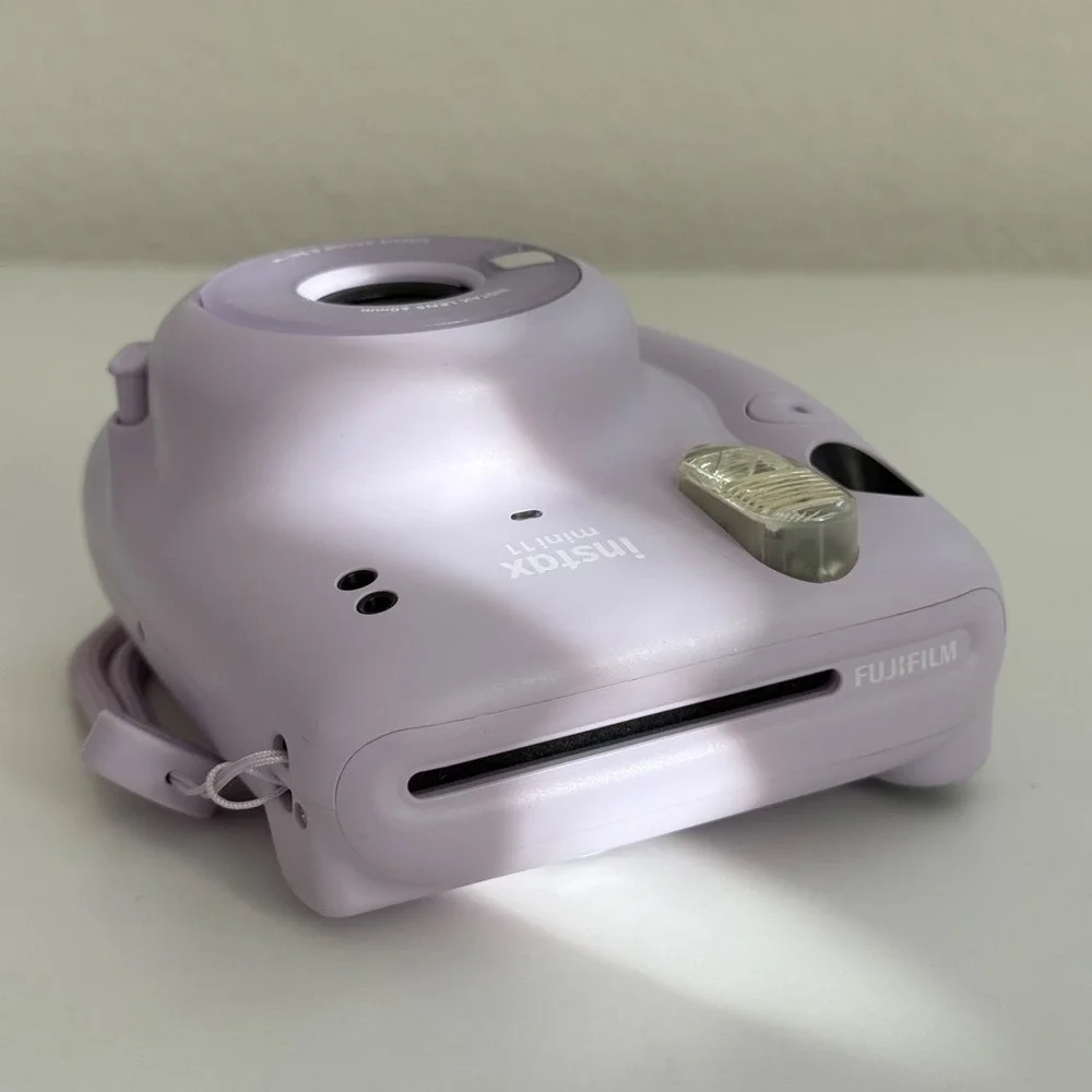 Fujifilm Instax Mini 11 Instant Camera Lilac Purple NO BATTERY COVER Untested